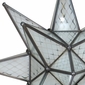 Medium Frosted Maya Star Hanging Fixture