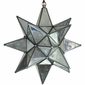 Medium Mirrored Hanging Star Light