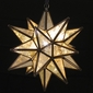 Medium Mirrored Hanging Star Light