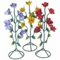 Medium Painted Metal Roses - 20