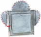 Medium Painted Tin Nicho with Catrina Print