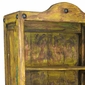 Medium Painted Wood Santa Fe Bookcase Yellow