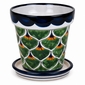 Medium Peacock Flower Pot