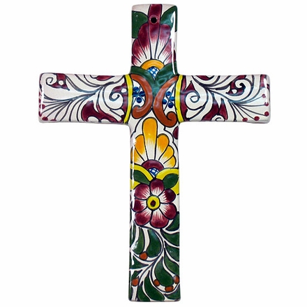 Medium Regular Talavera Cross