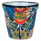 Medium Tapered Talavera Flower Pot