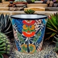 Medium Tapered Talavera Flower Pot