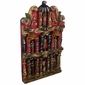 Medium Wooden Retablo with Hand Carved and Painted Religious Figures