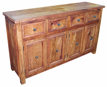 Mesquite 4 Drawer 4 Door Buffet