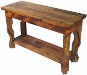 Mesquite Concave Leg Sofa Table