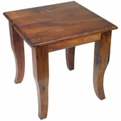 Mesquite San Rafael Curved Leg End Table - Minimum Order 2