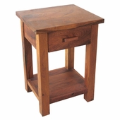 Mesquite Wood End Table or Nightstand