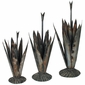 Metal Agave Yard Art Sculptures -  Three Sizes Available