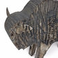 Metal Buffalo Yard Art