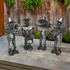 Metal Mariachi Yard Art Sculpture - Violinist