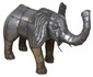 Metal Medium Elephant Sculpture - 49