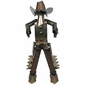 Metal Mexican Bandito with Guns Yard Art Sculpture