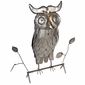 Metal Owl Yard Art