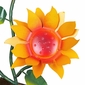 Metal Wall Hanging Planter with Sunflowers