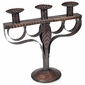 Mexican Aged Tin Colonial Candelabra