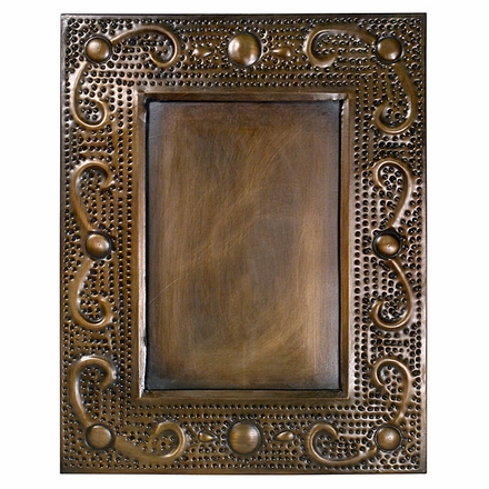 Mexican Aged Tin Simple Picture Frame