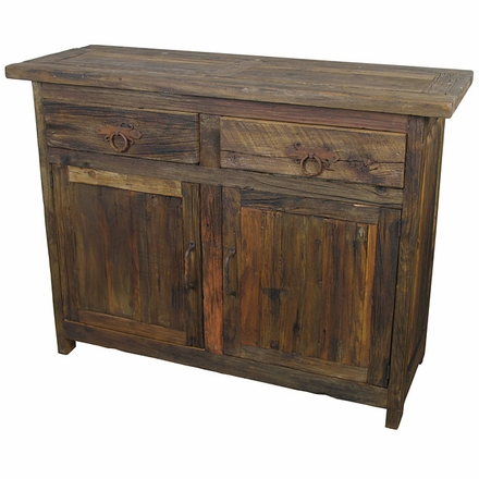 Mexican Barnwood Buffet - 2 Doors - 2 Drawers