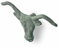 Mexican Bronze Steer Head Drawer Pull - Set of 2