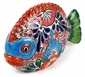 Mexican Ceramic Talavera Fish Statue