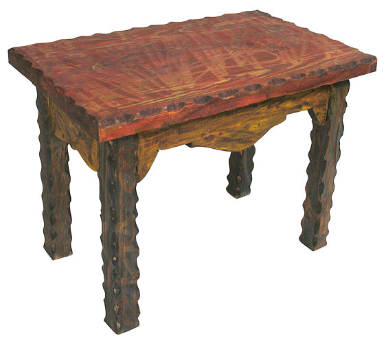 Mexican Country End Table Small