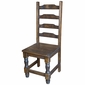 Mexican Country Style Dining Set - Walnut Finish - 3 Sizes