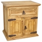 Mexican Furniture Double Door Nightstand