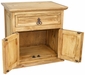 Mexican Furniture Double Door Nightstand