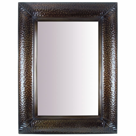 Mexican Hammered Tin Wall Mirror