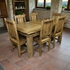 Mexican Iron Banded  Southwest Dining Set - 7 Piece