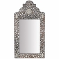 Mexican Milagro Mirror with Virgin
