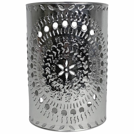 Mexican Natural Punched Tin Wall Sconce Light Cover