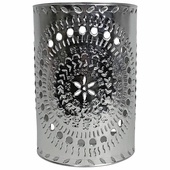Mexican Natural Punched Tin Wall Sconce Light Cover