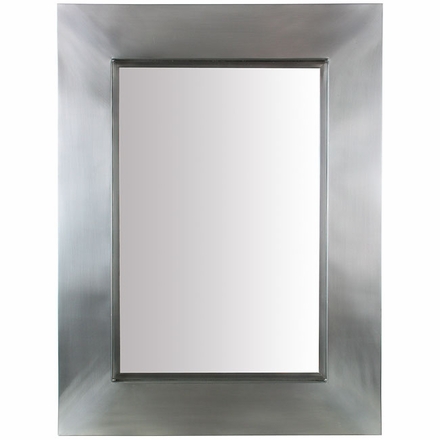 Mexican Natural Tin Plain Mirror