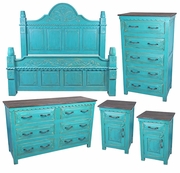 Mexican Painted Bedroom Furniture