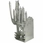Mexican Painted Tin Saguaro Candle Sconce
