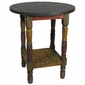 Mexican Painted Wood Bar Table Set with 4 Chairs