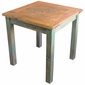 Mexican Painted Wood Cantina Table - Red or Green