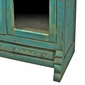 Mexican Painted Wood China Hutch