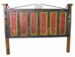 Mexican Painted Wood Headboard