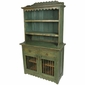 Mexican Painted Wood Kitchen Hutch