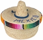 Mexican Palm Tortilla Basket with Sombrero Lid