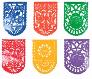Mexican Papel Picado Banners - Fiesta Decorations