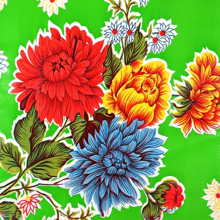 Mexican Rectangle Oilcloth Tablecloth - 60