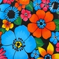 Mexican Round Oilcloth Tablecloth -  3 Sizes - 56