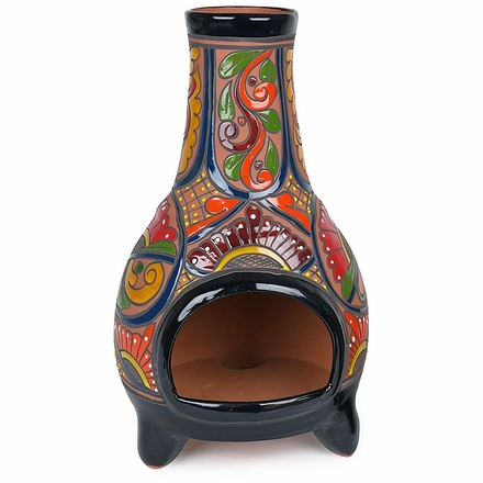 Mexican Talavera Chiminea - 19