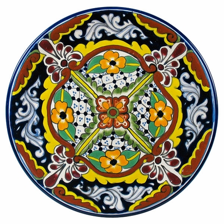 Mexican Talavera Dinner Plate - TP5550